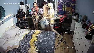 Amateur blonde schoolgirl fingers her hungry clam