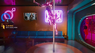 Cyberpunk 2077 Sex Scene with Stripper by Loveskysan