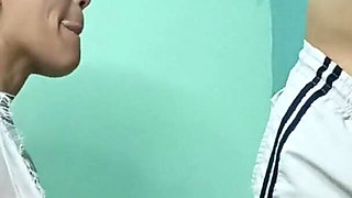 My Stepson Cheated on Me with a Game of Flavors - He Feeds Me a Big Cock and Ends up Filling Me with Milk