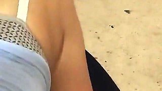 An Arab Cuckold Who Loves His Black Friend Fucks His Wife in Front of Him From the Ass While He Is Masturbating