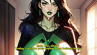 Shego Being Bossy, I'm the Owner of Your Cock - Hentajoi Handjob