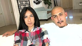 MEXICAN COUPLE SHOT ON 69