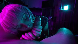Gamer Girl Does Footjob - Anal hardcore