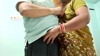Newlywed Indian Beautiful Wife Blowjob and Hot Riding Sex with Young Brother in Law