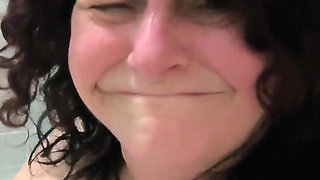 That Mutherfucker Chased Her Down to the Toilet N Jerked off in Her Face