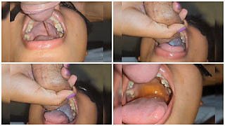 Mouth fucking with neighbour boyfriend