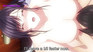 Hot Evening with my Beautiful and Lovely Wife - HQ Hentai Anime, ENG Sub