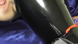 Latex mistress, suck, fuck & creampie