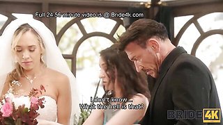 Bride 4K featuring Marco Banderas's brunette porn