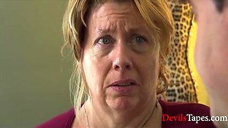 Granny Penny Sue Fucks Stranger for Dark Plot - Hardcore GILF Sex