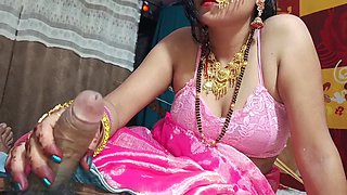 Desi cauple newly married wife karwa chauth fucking clear Hindi audio