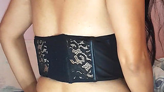 Vanessinha Was Showing off and Very Excited to the Extreme with Her Favorite Black Ruopa