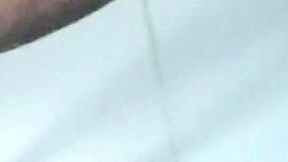 Big Pussy Housewife Pissing in (normal and) Super Slow Motion