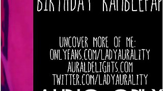 Erotic Audio - Knotted Monster Cock Dildo Ramblefap - Lady Aurality - Wet Pussy Fucking Asmr Audio Only