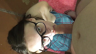 Are You Going to Suck or Talk? My Girlfriend Can't Suck with Closed Mouth!