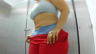 Beautiful Ass Caught in Bathroom