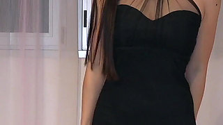 Asian Squirter Soaks Bathroom! - 4K