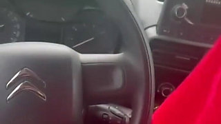 Extreme in the Car, Hot Blowjob, and Lots of Cum