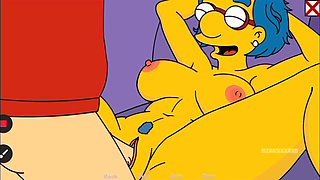 Luann the Milf gets some good dick on her couch (Lustfield Gameplay)