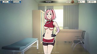 Cartoon fantasy with Hinata from Naruto gets steamy in this hentai scene