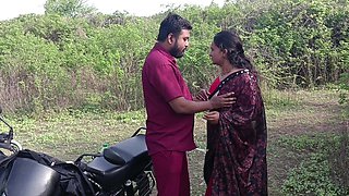 Desi Wife Cheating on Husband in Jungle in Full Nude Doggy Style Postion
