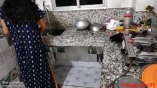 Mature Indian Sex by Bengali Boudi with Kitchen ( Official Video by Villagesex91)