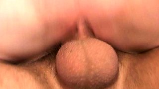 Gorgeous brunette babe fucked hardcore in the bathroom