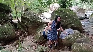 Amateur Colombian Teen Rough Anal & Blowjob Outdoor Sex - VenusAndZeus Homemade Compilation