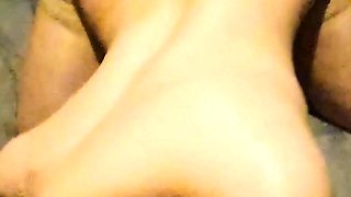 Busty brunette slut enjoys extreme amateur pov blowjob