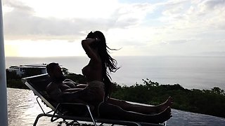 Nasty brunette babe in anal hardcore action