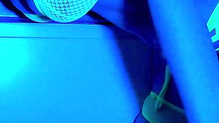 Wife Sucks 2 Cocks in Neon Light. Threesome. Full Scene. Ep 4641