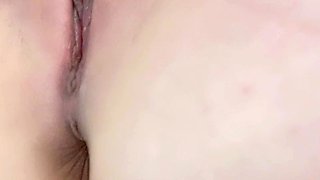 Horny amateur couple close up anal on webcam