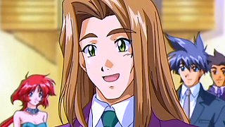 Squirting anime cartoon teen