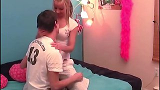 Slutty Step-Mom Gets Nailed Hard Teen Son s Friend: Big Tits, Big Ass  Blowjob Porn