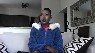Petite African Teen Pounded In The Pussy