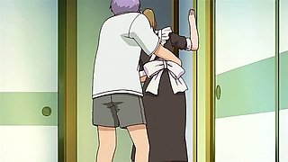 Heavenly maid gets down and dirty in this steamy anime adventure