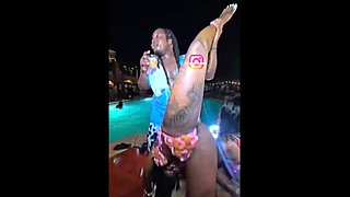 Hot Big Black Latina booty Black and Ebony