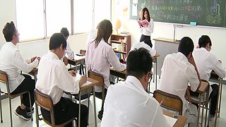Married Female Teacher Who Has Become a Sex Toy for Her Students