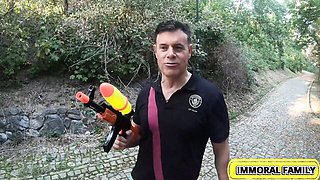 Porno Dan and Alexis Crystal's hd clip by Immoral Family
