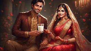 Intimate Love of a Desi Indian Couple - Indian Girl's Sensual Journey Told in Hindi Audio Story with Hindi Audio
