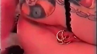 My Sexy Piercings slut Rhona anal MILF has sexy pierced puss