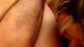 Blonde sisters fucks lucky guy