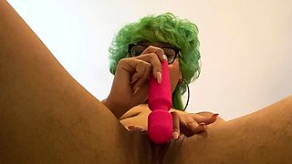 Perky amateur rides and sucks black dick pov style