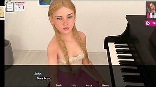 3d, big tits, visual novel