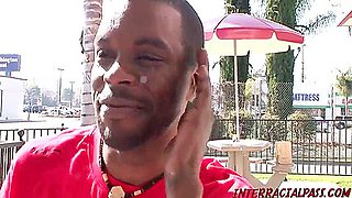 Sexy Teen 18+ Girl Gets First Monster Black Cock