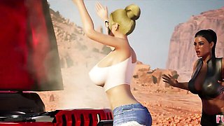 Bimbo's brunette trailer by Futa3DX