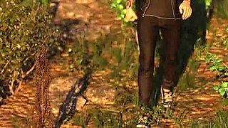 Fates Determination: Hot Blonde Girl, POV Blowjob in the Woods - Episode 1