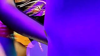 Celestial Curves: 3D Girl with Divine Assets - 3D Animation