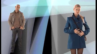 Blonde Beauty Gets Fucked in Her Beautiful Clothes