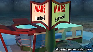 Martian Fast Food - FreeMonsterPorn